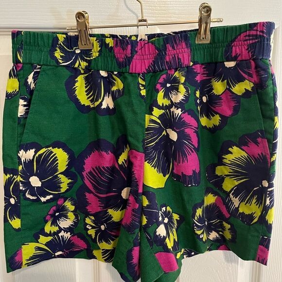 J. Crew Linen Floral Shorts - Picture 5 of 10